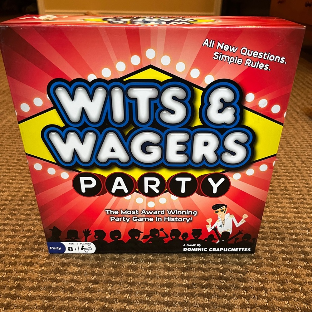 ❤️Wits & Wagers Party Edition Board Game North Star Games Ages 8+ EUC❤️